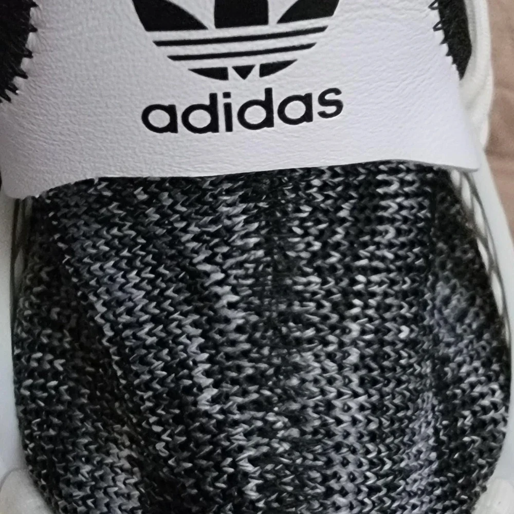 Pharrell Williams Adidas cloud and moon‎ , black and white trainer sneakers